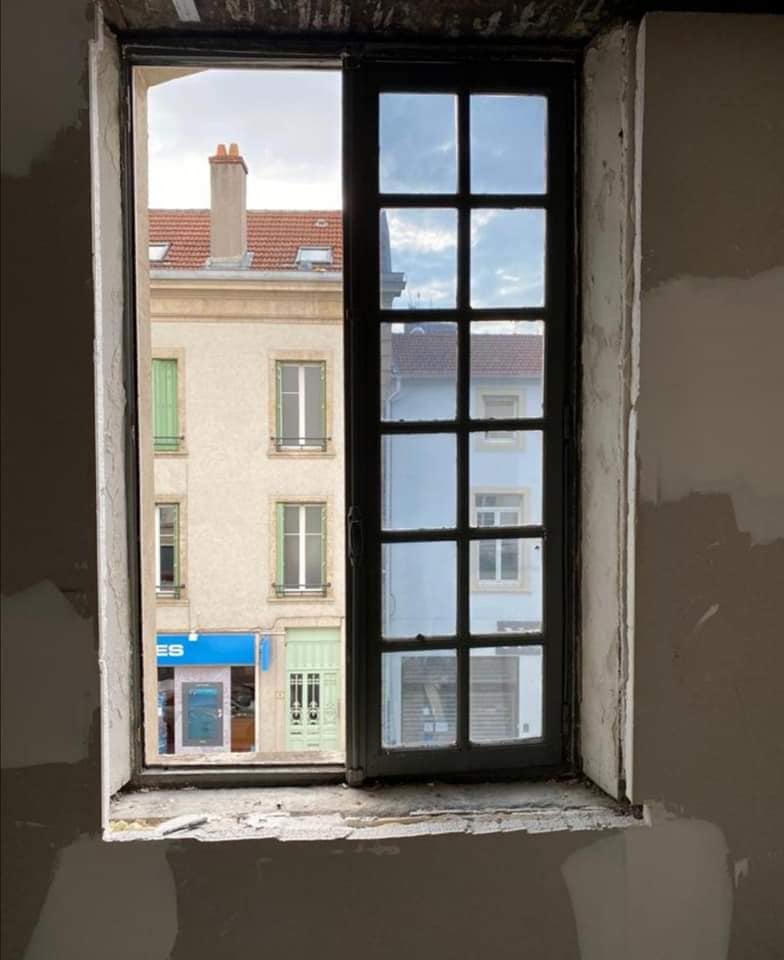 Changement de menuiserie en bois (simple vitrage)